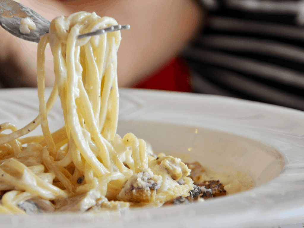 Chicken of the Woods Pesto Pasta